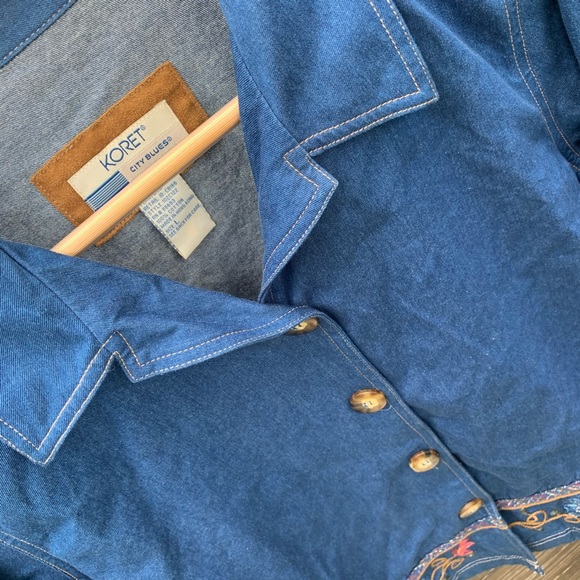 Embroidered Jean Jacket - Picture 2 of 4